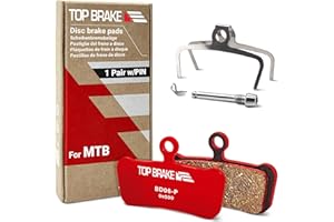 TOP BRAKE Pastiglie freno a disco bici compatibili con SRAM G2 R/RS/RSC, Guide R/RS/RSC, AVID Elixir 7 9 XO | MTB/eMTB/Cross-Country (XC)/Racing/Trail