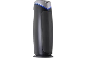 PureMate Hepa Air Purifier with Ioniser and UV lamp, True Hepa & active carbon Filters, Removes 99.97% of Pollen, Hay Fever Allergy, Dust, Pets & Smoke, Home Air Filtration for Large Room