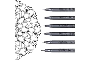 Brustro Technischer Stift, 6 Stück