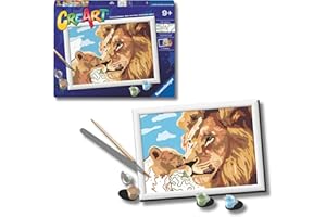 Ravensburger - CreArt Serie D - León y Cachorro