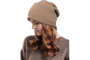 Coubeau Damskie Slouchy Czapki Dzianinowe - Zimowa Czapka Z Dzianiny Elastyczna Czapka Z Dzianiny Ciepła Czapka Zimowa Czapka Z Podszewka