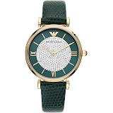 Buy Emporio Armani Gianni T-Bar Analog Silver Dial Women's Watch-AR11269 at  Amazon.in