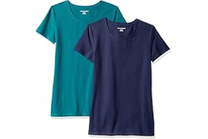Amazon Essentials Women's Regular-Fit Short-Sleeve Crewneck T-Shirt
