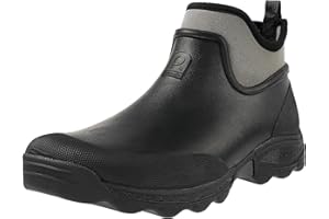 Rouchette Męskie kalosze krótkie, antypoślizgowe buty przeciwdeszczowe, buty ogrodowe, wodoszczelne, krótkie kozaki