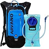 Arvano Zaino MTB, Leggero Zaino Idratazione Bicicletta Piccolo Zaino Bici Enduro con Sacca Idratazione 2l, Zaino 6l Zainetto 
