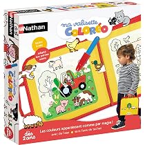 Nathan - Ma valisette Coloréo - coloriage magique à l'eau ...