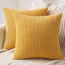 MUKA Kunstleder Kissenbezüge 45x45 Cm – Wasserdicht, Mit Verdecktem Reißverschluss, Set Mit 2 Stück