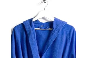CALEFFI - Accappatoio per adulti, Donna / Uomo / Unisex con Cappuccio, in Spugna 100%