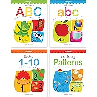 Writing Practice Boxset: Pack of 4 Books (Writing Fun: Write and Practice Capital Letters, Small Letters, Patterns and…