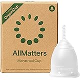 Coppetta mestruale AllMatters (precedentemente nota come OrganiCup) Taglia A, per coloro che non hanno partorito per via vagi