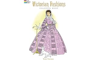 Victorian Fashions Coloring Book