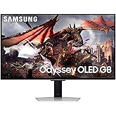 Samsung Odyssey Gaming OLED G8 LS32DG802SUXXU 32" Ultra HD Gaming Monitor - 4K UHD, 0.03ms, 240Hz, HDR10+, Height Adjust, Spe