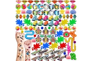 nicknack Children's Birthday Party Bags, Pack of 120 Give Aways, Children's Birthday Party Favours, Small Gifts, Pinata Filling for Younger Children