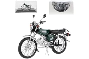 Ixo Simson S 51 Billard Grün 1980-1990 DDR Mokick Moped 1/24 Atlas Modell Motorrad