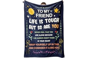 Gowelly Best Friend Birthday Gifts for Women, Friendship Gifts for Women, Besties, BFF, Sister, Gifts for Women Friends on Mothers Day, Christmas, to My Friend Throw Blanket, 60"x50"