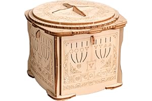ESC WELT Secret Lock Box in Legno Puzzle 3D - Scatola Regalo Creativa per Denaro, Buoni, Carte Regalo - Gioco di Scatole in legno 3-in-1 - Scatola Regalo per Adolescenti e Adulti - Puzzle in Legno 3D