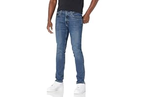 Amazon Essentials Hombre Pantalón Vaquero Elástico de Ajuste Ceñido - Colores interrumpidos