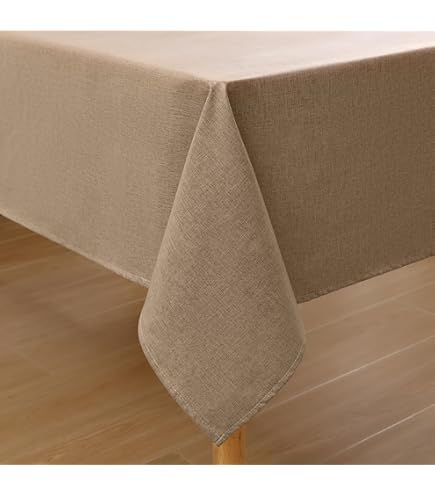 Tovaglia Vienna Rosa 140x220cm - Resinata Antimacchia, Poliestere - Foto 7