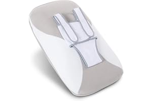 Babocush Baby Bouncer Comfort Cushion, Prevents Colic and Reflux, Gentle Vibration and Heartbeat Sound, Portable and Lightweight, Baby Essentials for Newborn