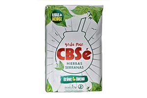 Yerba mate CBSé Hierbas Serranas 1 kilo