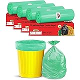 Shalimar Premium Garbage Bags Size 30 X 37 Inches (Extra Large) 60 Bags (4 rolls) Dustbin Bag/Trash Bag - Green Color