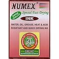 Numex Stamp Fast Drying Ink Permanent Ink White