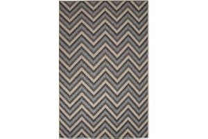 ‎CASA PURA casa pura Outdoor Teppich Clyde für Terrasse und Balkon 160x230 cm | wetterfester Sommerteppich für Garten robustes Flachgewebe für außen und innen modernes Design | Modell Chevron mit ZickZack Muster