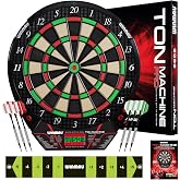 WINMAU | Ton Machine Soft Tip | Electronic Dartboard | 90+ Games and Digital Scoreboard for 8 Players | 2 Dart Games, Throwin