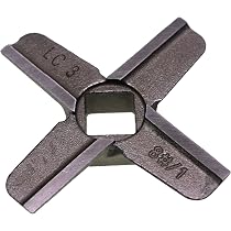 Lama A Croce Per Tritacarne Bosch Lichtblau | Compatibile MUM4, MFW15, MUM5 | Ricambio Originale, Diametro 45mm, Attacco 9mm
