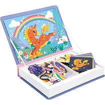 Janod Magnéti'Book Peces Tropicales – Juego Magnético Educativo Con 30 Imanes Y 10 Modelos, A Partir De 3 Años