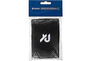 Raquex Polsini in cotone morbido ed elasticizzato (7 varietà di colore). Larghezze di 8 cm o 13 cm. Polsini sportivi tergisudore per uomo e donna