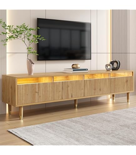 Meuble TV Ancien En Merisier - Style Vintage - Dimensions L85 X H85 X P48.5 Cm