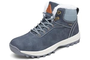 Mishansha Bottes Hiver Hommes Femmes Chaudes Imperméable Boots Neige Gr.36-48