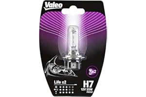 Valeo Żarówka Halogenowa, H7 Life X2 Blister X1, 32516