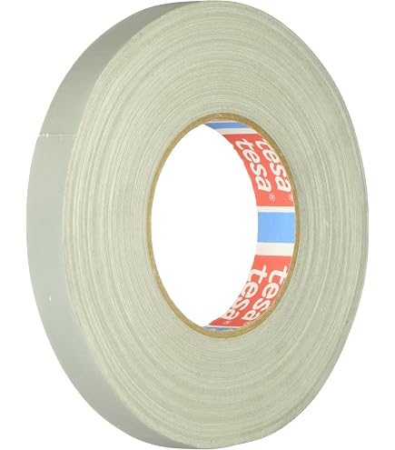 Cinta Adhesiva De Tela Tesaband 4657 - Gris, 50 Mm X 25 M, Alta Resistencia - Para Industria, Mantenimiento, Bricolaje