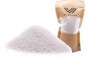 WYSKONT Sabbia dolomitica per Acquario, 20 kg, substrato Naturale e Decorazione, Adatta per biotipi Malawi e tanganica, sicura per organismi vivi, Grana Bianca 1-1,5 mm