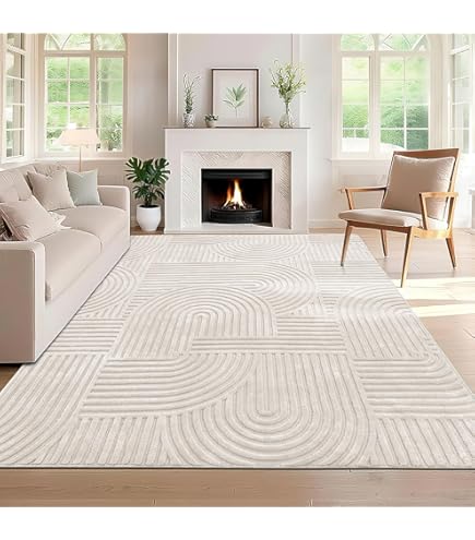 IKEA ENGELSBORG Rug, Low Pile, 160x230 cm, Beige : Amazon.co.uk