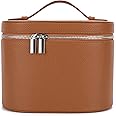 Hitotes Makeup Bag Travel Toiletry Bag for Women Travel Makeup Bag Cosmetic Bag Vanity Case Organizer Case with Removable Divider