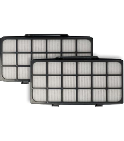 Vhbw Filtro Post-motore Per Aspirapolvere - Sostituisce Rowenta RS-RT4310, ZR920101 - Filtro Aria Di Scarico EPA E11 - 18,8x9,1x3,4 Cm