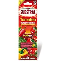 Substral Dünger-Stäbchen für Tomaten, Chili und Paprika mit Langzeitwirkung, 10 Stück