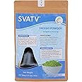 SVATV Natural Indigo Powder (Indigofera Tinctoria) for Black & Natural Hair Care | Promote Hair Growth | Increases Hair Thickness | ayurvedic powders Hair Products - 227g, 8oz