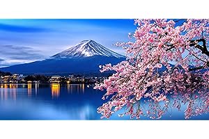 MISHBAY Diamond Painting Grandi Dimensioni - Painting Diamond Giappone 120x50cm - DIY 5D Diamond Painting Kit Completo - Decorazione Murale