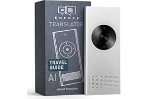Enence Muama PRO | Smart Instant Real Time Voice Languages Translator, Portable Two-Way Foreign 60+ Languages Easy Translator, Pocket Dictionary for Learning, Travel, Business