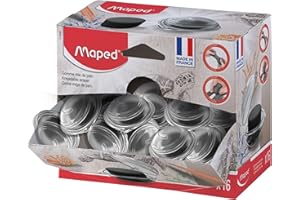 Maped - Material Escolar - Goma de Borrar Miga de Pan - Ideal para Bellas Artes - Puede Cortarse y Modelarse - Goma de Agarre Sencillo- 38 x 9 x 38 mm