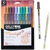 Bolígrafos Sakura 57370 De Tinta De Gel Etálico 10 Unidades – Yaxa