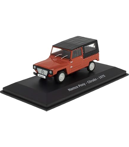 Voiture Miniature Citroën Méhari 1970 - Modèle Collection 1/24 OPO 10 VC005 En Métal Avec Socle Et Boîte Vitrine