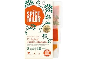 THE SPICE TAILOR The Spice Taylor-Kit de préparation pour sauce curry Tikka Masala original- carton de 5 Sachets de 300g