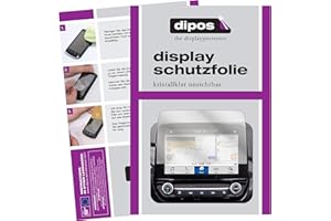 dipos I 6x Screen Protector compatible with Ford EcoSport Display (ab 2017) Protection Films clear