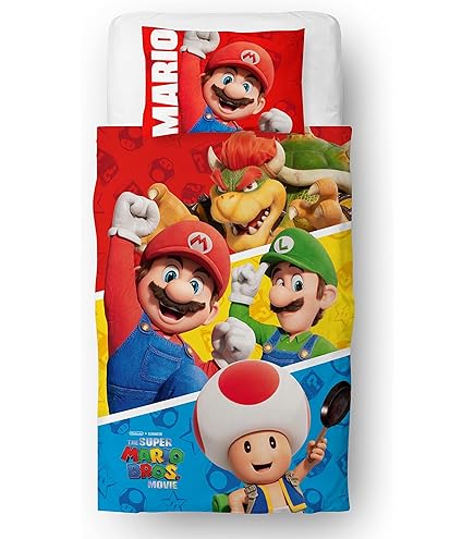 The Super Mario Galaxy Movie Kinderdekbedovertrek