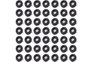 Shineboc 50 Pièces Meules à Polir Kit, 25mm Accessoires Dremel Polissage Abrasif Grain 400 Pour Outils Rotatifs Dremel Pour Polir Bijoux Bois